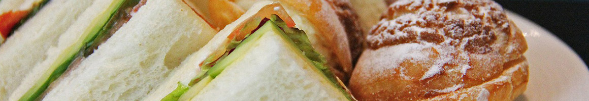 Eating Sandwich at Biff's Bagels restaurant in Flagstaff, AZ.